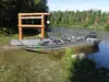 Expect good camping, but high and muddy water fishing conditions at Little Susitna River this solstice weekend. Andy Couch/For the Frontiersman