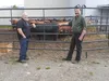 After many years of uncertainty, Palmer's Mt. McKinley Meat and Sausage Plant is in private ownership. Greg Giannulis, right, closed the deal with the state last month. Processing numbers hav