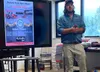 Robert Gold, WHS Auto and CTE Instructor gave remarks during the Open House for the Kubota Diesel Tech Certification program. WHS is the only school inthe state offering the program. Katie St