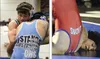 Colony’s Robert Haan, left, and Palmer’s Levi Farris were each recently named a High School Academic All-American by the National High School Coaches Association. JEREMIAH BARTZ/Frontiersman