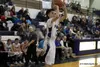 Palmer sophomore Tye Ramoth lifts a shot during a loss to Soldotna Feb. 19. On Feb. 21, Ramoth scored 18 points to help lead Palmer to a 59-54 overtime win over Kenai Central. Courtesy of Bru
