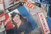 ROBERT DeBERRY/Frontiersman Vintage magazines from the early
1940s were found stashed in the floorboards of Betty Bohman’s home.
They were discovered when a pipe burst and construction materi