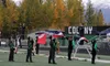 Colony High School students perform during the annual Marching Band Invitational. Jacob Mann/Frontiersman