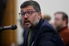 Palmer City Manager Stephen Jellie speaks during a Palmer City Council emergency meeting Wednesday night. J. David McChesney/Frontiersman