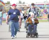Making all booths handicapped accessible at the Alaska State
Fair is a priority. Currently, only some booths provide ramps for
wheelchairs. ROBERT DeBERRY/Frontiersman