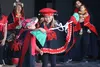 Haida family dance group, Naa Luudisk Gwaii Yatx’i performs at the Gathering Place on opening day. Jacob Mann/Frontiersman
