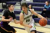 Redington's Bristin Conway drives he baseline during a win over Bristol Bay Monday at Redington. Courtesy of Bruce Eggleston/matsusports.net