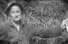 Photo courtesy of Allan Linn Frank Linn, working on his dairy
farm in the late 1940s.