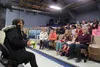 Kai West gives notes to her cast and crew for VPA's adaptation of ‘The Best Christmas Pageant Ever.' Jacob Mann/FrontiersmanJacob Mann/Frontiersman