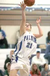 ROBERT DeBERRY/Frontiersman file photo Palmer’s Mikaela Bolling
lifts a shot toward the basket during a win over Houston last
season. A guard for the first three years of her prep career,
Bol