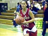 Matanuska Christian Schools' Jubilee Brost drives the ball to
the basket during the 2A state basketball tournament at Service
High School last weekend. Brost helped lead the Eagles to a
sixth