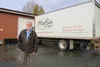 Mat-Su Food Bank Executive Director Eddie Ezelle stands in front of the new warehouse space slated to be their main base of operations. Jacob Mann/Frontiersman