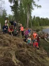 Habitat Protection Workshop participants on Willow Creek. Submitted photo