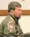 Longtime Valley fishing guide Ray Blodgett attends a sentencing hearing Friday. He was convicted in February on multiple counts of violating state Department of Fish and Game regulations, his