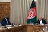 Secretary of Defense Lloyd J. Austin meets with Afghan President Ashraf Ghani, Kabul, Afghanistan, March 21, 2021. (DoD photo by Lisa Ferdinando) Lisa Ferdinando