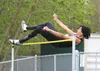 Brandon Nicholson clears the high jump bar with ease at the Colony Invitational track and field meet on Friday, May 6. CAITLIN SKVORC/Frontiersman.com