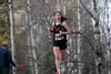 Wasilla sophomore Hailee Giacobbe enters the second lap of the Division I girls race of the Region III Championships Saturday in Wasilla. Jeremiah Bartz/Frontiersman