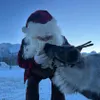 At the Williams Reindeer Farm in Palmer, Santa checks on one of his reindeer. Rumor has it that he and his team have been cleared to take flight. People can visit for a self-guided tours, fee
