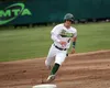 Mat-Su Miners outfielder Justin Kirby rounds third before scoring during a 10-2 loss to the Chugiak Chinooks Wednesday at Hermon Brothers Field in Palmer. Jeremiah Bartz/Frontiersman