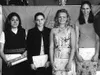 From left, Kimberly Gallardo, Audrey Smith, Brittany Heck and
Katelyn Baldwin accounted for four of the top seven places in an
essay contest. Submitted photo.
