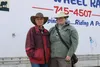 Annette Hale and her daughter, Venita Hale stand in front of the Pony Wheel Ranch trailer at the 2021 Mat-Su Summer Festival. Jacob Mann/Frontiersman