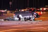 A Grand Jeep Cherokee driver was sent to the hospital after colliding with an oncoming semi truck at the Church and Parks Highway intersection Tuesday evening. Jacob Mann/Frontiersman