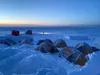Survival, evasion, resistance and escape (SERE) specialists going through upgrade training stay over in tents at Utqiaġvik (Barrow), Alaska, Jan. 13, 2021. Prior to training in an arctic envi