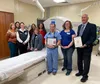 Pictured are some of the Mat-Su Regional Medical Center team members making these awards possible: Emergency Department, EMS, Radiology, Physicians,Quality and Administration. Each department