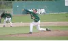JEREMIAH BARTZ/Frontiersman Mat-Su starter Jeremy Atkins
releases a pitch against the Anchorage Glacier Pilots.