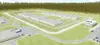 Courtesy illustration An artistic rendering of what the Goose
Creek Correctional Complex at Point MacKenzie could look like.