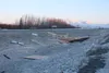 Lumber was scattered along the Parks Highway during the recent windstorm. Jacob Mann/Frontiersman