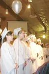 Amie Pappas/Frontiersman Graduates of the Mat-Su Correspondence
Study School stand as the class of 2007.