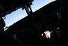 U.S Air Force Major Rodiguez, a E-3 Sentry Airborne Warning and Control aircraft pilot assigned to the 552 Air Control Wing, Tinker Air Force Base, Oklahoma, flies over Denali National Park i