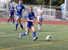Palmer junior Delaney Shults follows a ball into the box before putting a shot on goal during a 6-2 win over North Pole in the Division II girls' state quarterfinals Thursday, May 24, 2019, a