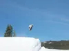 Submitted photo Desi Diselrod clears a jump during an event at
the U.S.A. Snowboarding Association National Championships in
Truckee, Calif. The 16-year-old Colony High School student won a
w