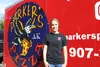 Sydney Smallwood stands in front of her new food truck that's based out of Eagle River. Jacob Mann/Chugach Times