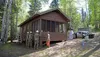 U.S. Air Force Airmen from the 354th Civil Engineer Squadron renovate a cabin during a troop training project May 26, 2021, at the Birch Lake Military Recreation Area, Alaska. Troop training 