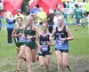 Colony sophomore Morgan Ainsworth runs with the front of the pack in the varsity girls race during the George Plumley Invitational Saturday, Sept. 9, 2023, at Palmer High School. Jeremiah Bar