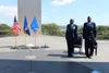 Retired Maj. Gen. Alfred K. Flowers, Sr. (left), the longest-serving Airman, stands next to his son, Brig. Gen. Alfred K. Flowers, Jr., Air Force Medical Service Manpower, Personnel and Resou