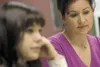 Burchell life coach Michelle Overstreet is helping Tainna stay
focused on her studies and working with her to get her son back.
(ROBERT DeBERRY/Frontiersman) Robert DeBerry