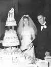 Hubert “Corky” and Madeline Sager celebrate their 50th wedding
anniversary.