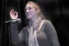 Twindly Bridge student Magnolia Cook performs Wednesday at the
Poetry Out Loud regional competition at Colony High School.
(HEATHER A. RESZ/Frontiersman)
