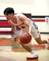 Houston's Hayden Howard drives inside during a win over Redington. Bruce Eggleston/matsusports.net