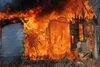 Fire safety stock photo