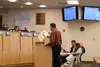 Clint Adler, ad engineer for the Mat-Su District office of the Department of Transportation and Public Facilities, gave a presentation, updating the status of road construction projects and t