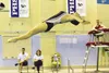 Colony senior Katelyn Foster, seen here during a dive at the Valley Invitational in October, placed second in the girls 1 meter diving event at the Region III Championships in Soldotna Nov. 1