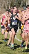 Former Palmer High runner Wylie Mangelsdorf competes in Saturday’s national Division III championships. Mangelsdorf finished 19th in the 8-kilometer race and earned All-American honors. Photo