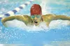 ROBERT DeBERRY/Frontiersman Wasilla Warrior Karina Barria
competes in the girls 200 yard IM consolation round during
Saturday's swim meet at Palmer High School.