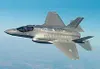 A single-seat F-35, similar to the plane in this photo, crashed on January 28 near Eielson AFB. The pilot was able to eject, parachuting to the ground as the aircraft plummeted into a fiery c