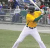 Mat-Su Miners outfielder Cameron Newell waits for a pitch during a win over the San Francisco Seals earlier this season. Jeremiah Bartz